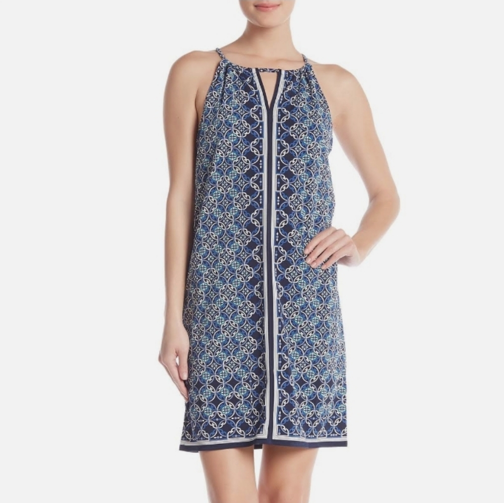 NWT Max Studio Keyhole Halter Neck Dress